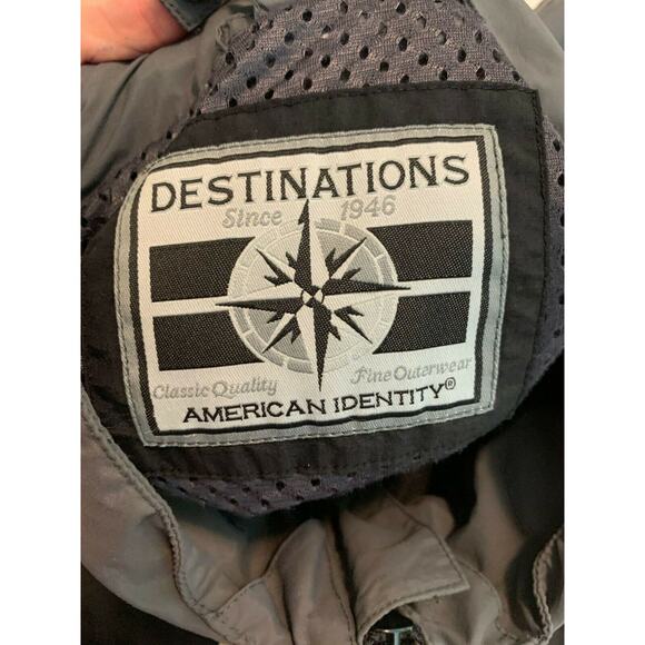 Destinations Coca Cola Olympics Men's Gray Black Jacket Size XL - Picture 9 of 12